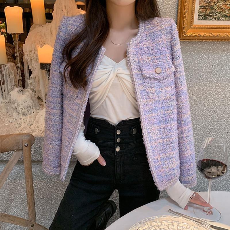 korean tweed jacket