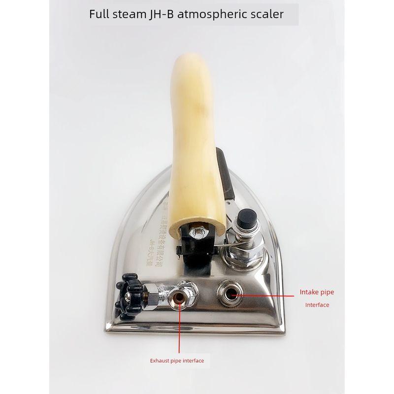 Industrielles Voll-Dampf SJ-B Atmosphäre Bügeleisen Bekleidungsfabrik Chemische Reinigung Kessel 56 Luftauslässe Edelstahl Bügeleisen