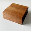 Ebony Solid Wood DIY Base Lightweight Wooden Display Stand for Car Model Doll Home Decoration