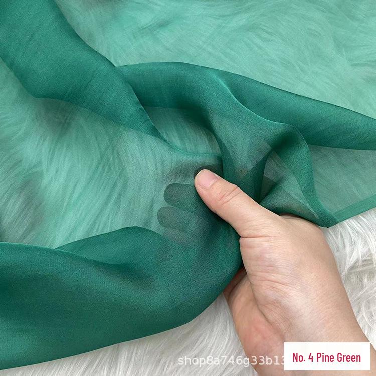 140cm Wide 6mm Pure Silk Chiffon Fabric - Light, Sheer Gauze for Dresses and Gowns