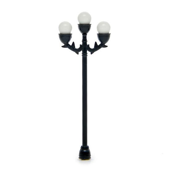 4Pcs Decorative ABS Vivid DIY Function Mini Dollhouse Street Lamp Mini Street Light