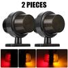 Truck LED Side Marker Light Double Face Indicator Turn Signal Light Rear Stop Warning Lamp 12V 24V For Car Trailer Lorry Van RV