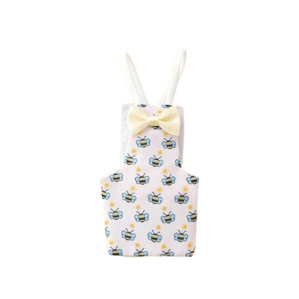 

Cartoon Animal Pattern Bird Nappy Bowtie Parrot Flying Clothes Washable Pet Parrot Diaper Travel белый