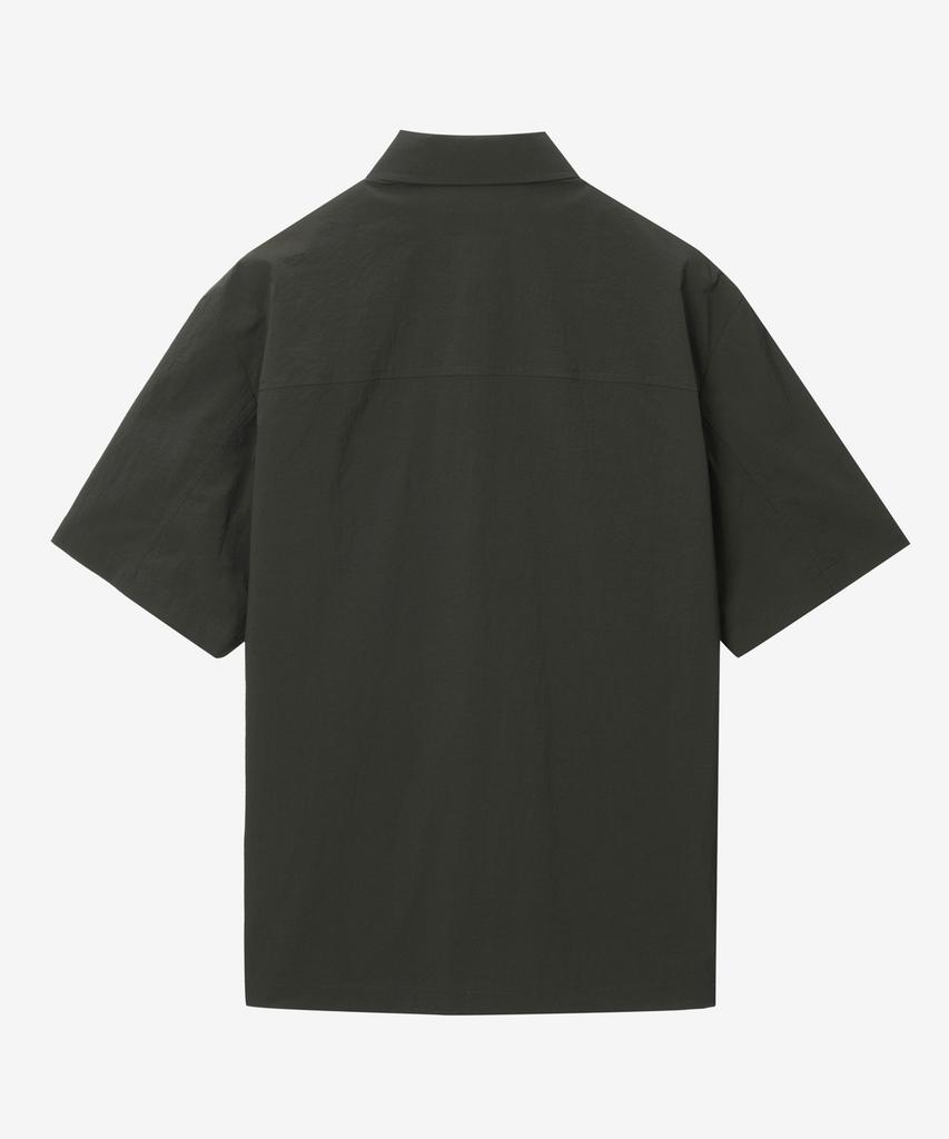 MINDBRIDGE Out-Pocket Short-Sleeve Shacket - 2Color Myws3141