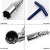 21mm T-Handle Forged Spark Plug Socket Wrench for Auto Repair