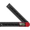 AIMOONSA Protractor / Digital Ruler 200 Mm - 360° LCD Screen, Accuracy ±0.3°