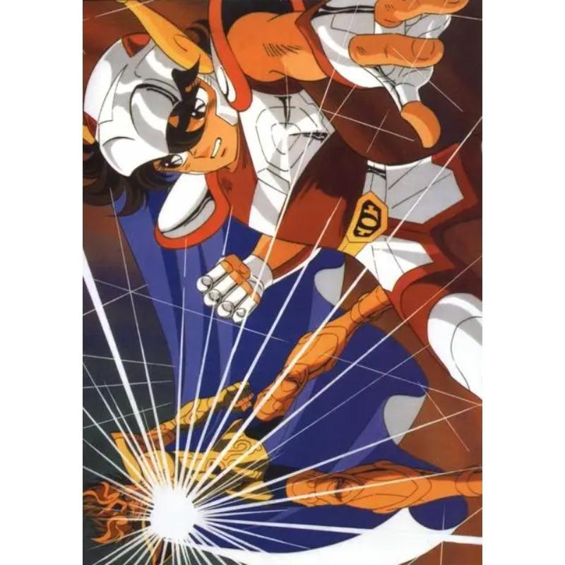 Klassische Anime Saint Seiya Poster Drucke Japan Cartoon Jungfrau Goldener Ritter Leinwandbild Wandkunst Bild Wohnzimmer Heimdekoration