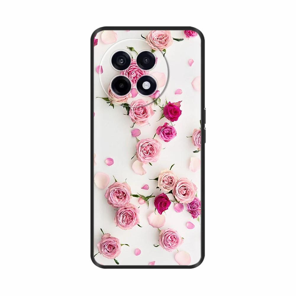 For OnePlus ACE5 13R Case Cute Flower Painted Cover Soft Slim Phone Case For OnePlus ACE 5 Pro Case ACE5 13 R Fundas Bumper Para