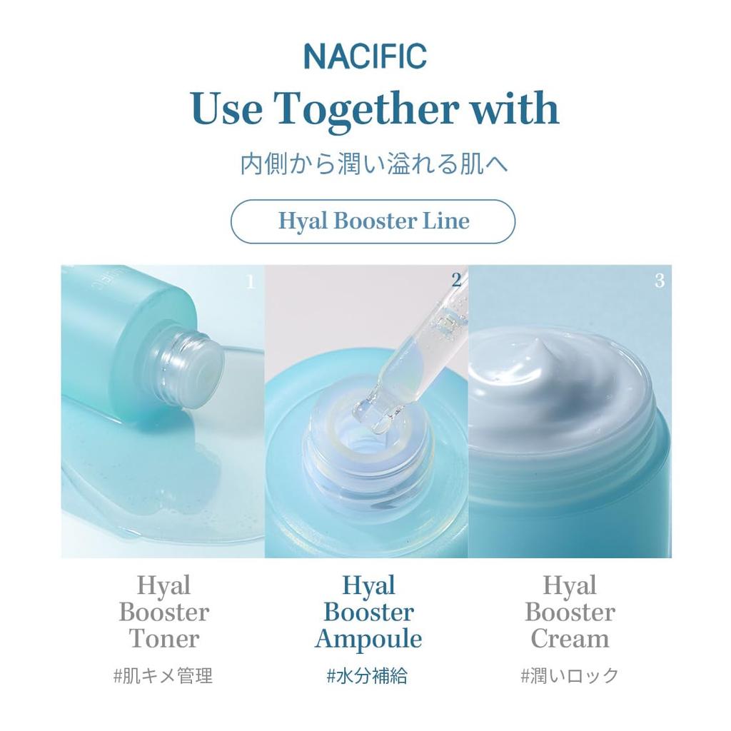 [NACIFIC] Hyaluronic Booster Ampoule 50ml #skincare #homecare #moisturizing #bamboowater #moisturizingfinish #glowingskin