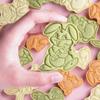 Ausstechformen aus Kunststoff, niedliche Kaninchen-Keksausstecher, Keksstempel, Fondant-Gebäckform, Neujahrs-Backzubehör, 8 Stück