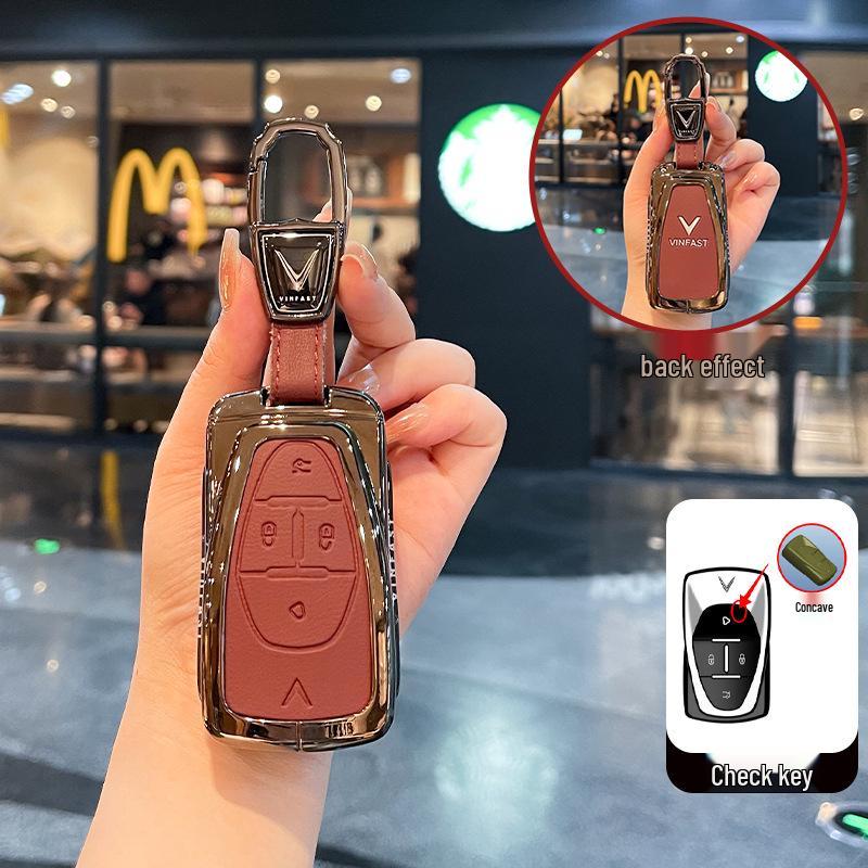 Vinfast VF9 Electric Vehicle Key Cover (Compatible with VF8/VF7/VF6) in Vietnam