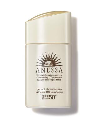 ANESSA Perfect UV Skin Care BB Foundation a Ocher 10 SPF50 25ml Kräm Citrus Tvål Doft 1 Något Ljus Ockra 25ml PA+++ (x 1) (x