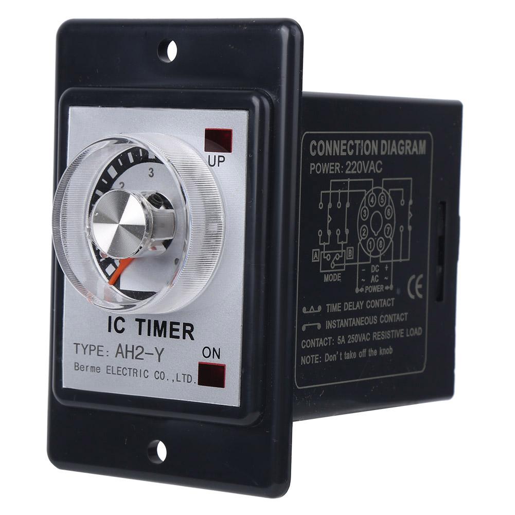 

Реле времени BERM Электронное реле Переключатели Таймер Задержка таймера AH2Y 6S 220V