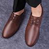 High Quality Leather  Men Casual Shoes Men's Flats Fashion Men Boat Shoes Male Driving Shoes Men's Casual Shoes