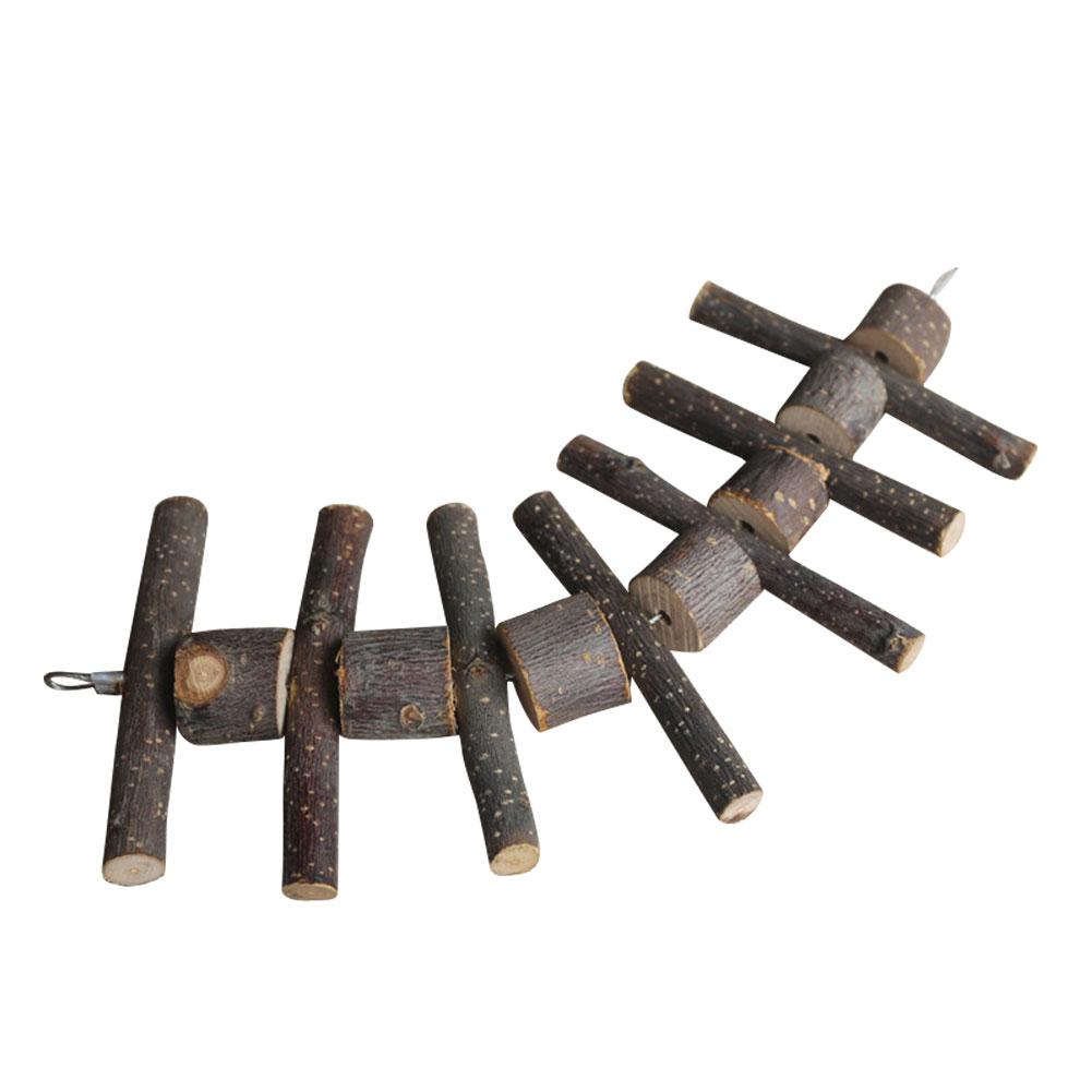 Pet Wooden Tooth Grinding Toys for Rabbits Hamster Chinchilla Small Animals Teeth Chewing Toys Natural Apple Wooden Molar Rod