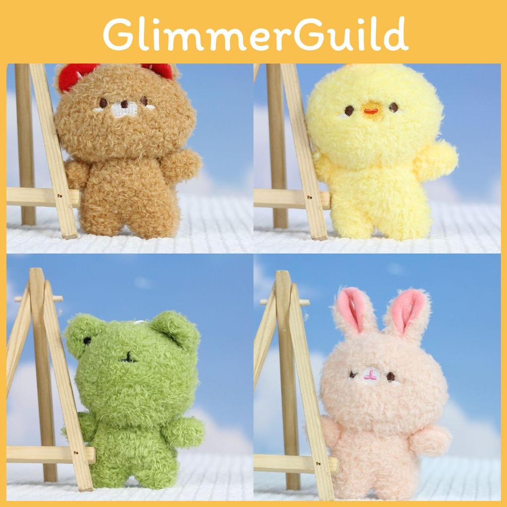 Niedlicher Cartoon Plüsch Bär Anhänger Entzückender Stofftier Schlüsselanhänger für Kinder