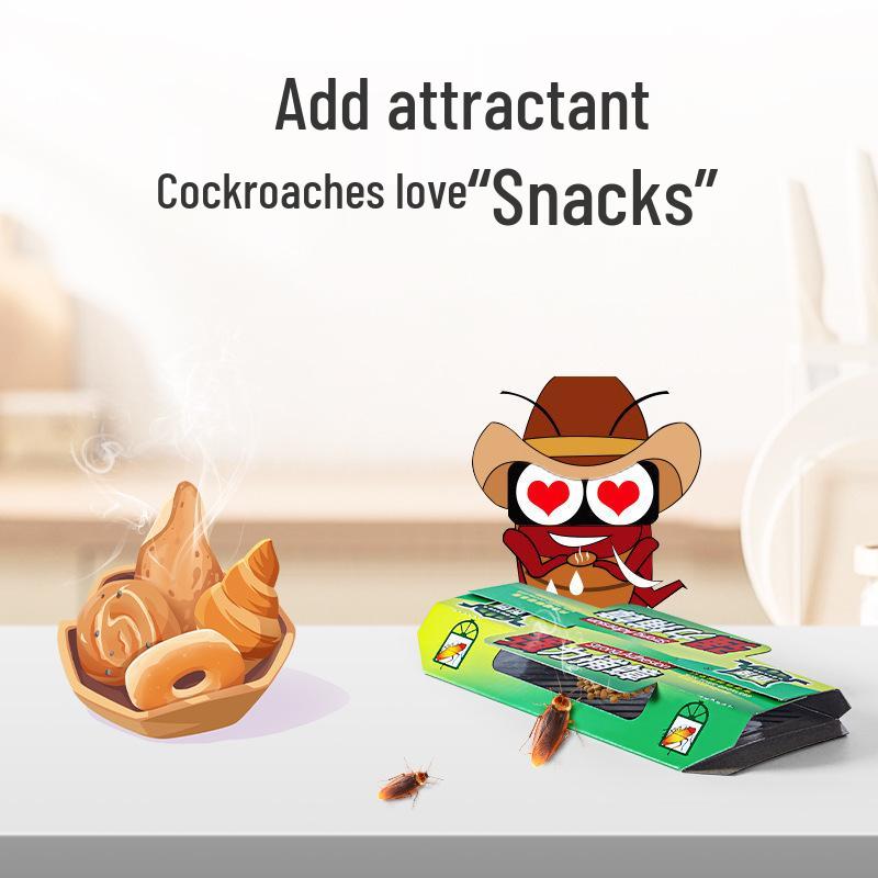 Effektive Schabenfalle für Innenräume - Kontinuierlicher Klebefänger für den Hausgebrauch