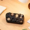 Universeller Münzhalter für Auto, Münzorganizer, Tragbare Münzaufbewahrung, Münzsortierer Tragbarer Auto-Kleingeldbetrachter Münzbox