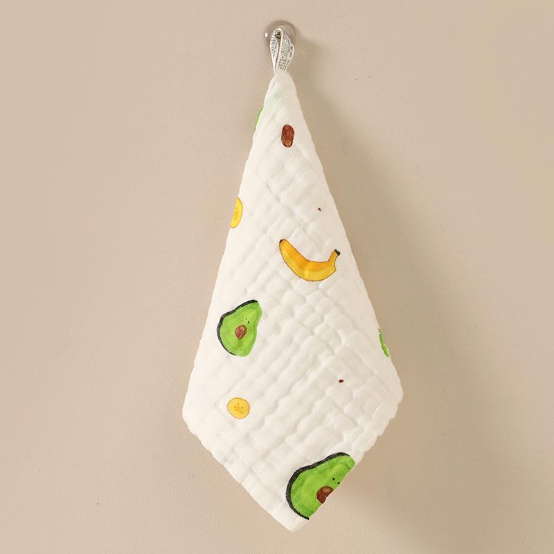 Мягкие слюнявчики из чистого хлопка - Нежные к коже и дышащие 25x25 cm