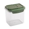 850 ml/1380 ml transparenter Lebensmittelvorratsbehälter, versiegelt, PP, vielseitiger luftdichter Lebensmittelbehälter für Getreide, Küchenbedarf