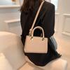 PU Leather Women Shoulder Bag Korean Style Small Square Bag Ladies Mini Crossbody Bag  Girls