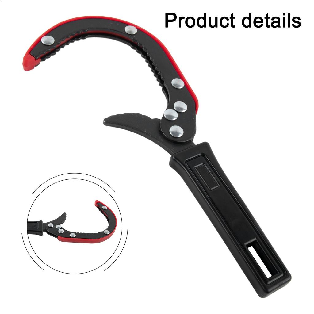 Adjustable Filter Lid Tool Heavy-Duty Tool Adjustable Filter Sizes Forged Steel Construction Filter Removal Tasks