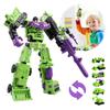 Deformation Toys 6 In 1 Mini Combiner Action Figure Robot Toys War for Cybertron Figure Gift Set
