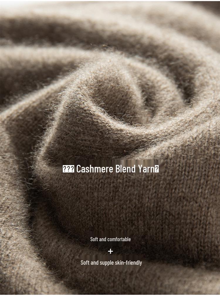 V-Neck Sleeveless Cashmere Knit Camisole Vest – Slim-Fit Women's Base Layer