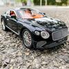 1/24 Bentley Continental GT Model Car, Alloy Diecast Collectible Pull Back Car Toy with Door Can Be Opened for Boys Girls Gift