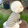 Dog Clothes Autumn Teddy Bichon Pomeranian Yorkshire Schnauzer Poodle Small Dog Pet Bottoming Shirt Autumn