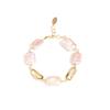 Baroque Freshwater Pearl Necklace Bracelet Set Lightweight Elegant Minimalist Jewelry Women Office Chic