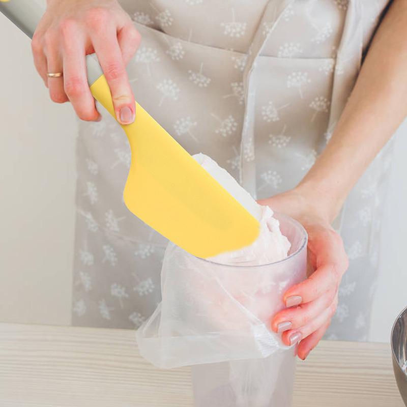 Silicone Cream Baking Scraper 34Cm Non Stick Butter Spatula Smoother Spreader