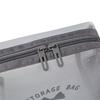 Large Capacity Mesh Cosmetic Bag Translucent Travel Storage Bag Zipper Lightweight Toiletry Bag