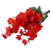 1 Bunch 38cm Artificial Plum Flower Silk Petals Spring Winter Garden Potted Plants Wedding Scene DIY Home Bouquet Decoration
