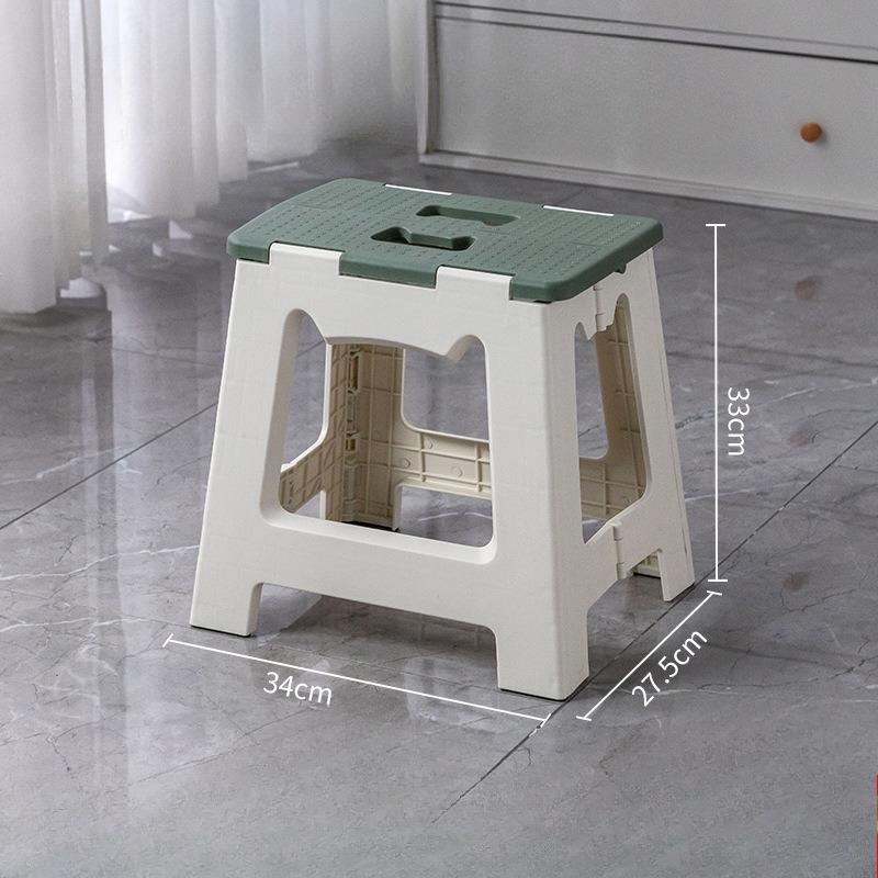 New Portable Foldable Stool for Street Stalls Plastic Chairs for Train Folding Outdoor Handheld Fishing Bench