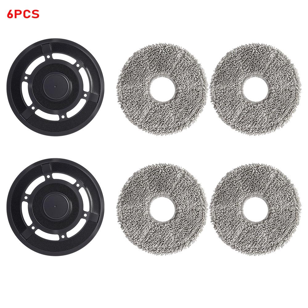 For Ecovacs Deebot X1 OMNI/TURBO T10 OMNI/TURBO/X1S PRO Vacuum Cleaner Parts Dust Box Main Side Brush HEPA Filter Mop Cloths Dust Bag Spare Parts