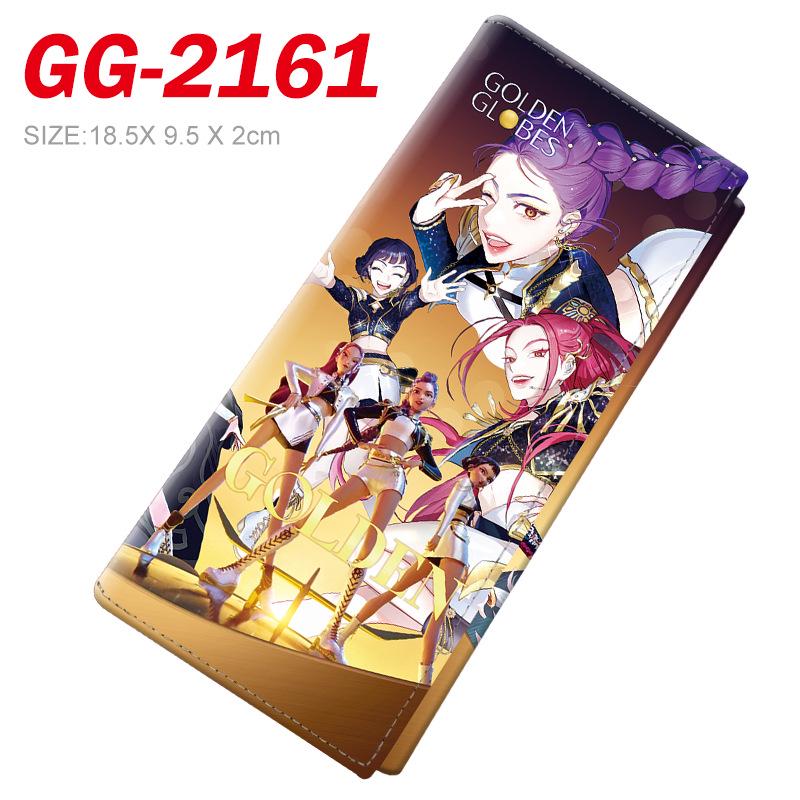 K-POP Demon Hunter Girl Group 3D Stereo Tri-fold Wallet for Students and Fans