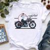Im A Simple Unisex I Love Motorcycle And Wine Letter Print Tshirt Unisexs Clothing Watercolor Flowers Tshirt Femme Streetwear