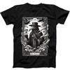 Tarot Plague Doctor Lustiges Geschenk Persönlichkeit Street Fashion Lässiger Trend Bestseller Lustiges Geschenk Kurzarm Rundhals Schwarzes T-Shirt