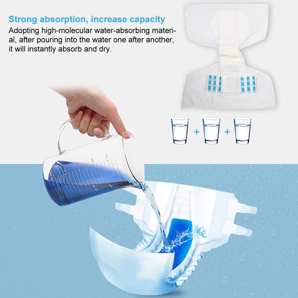 XL Size Adult Diapers Nursing Urine Mat Breathable Fast Water Absorption Universal for Men Women