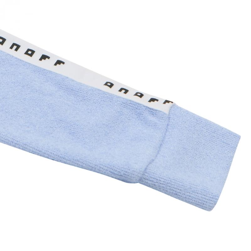 Onoff Men S Half Zip Boucle T ShirT Blue Of9153gb