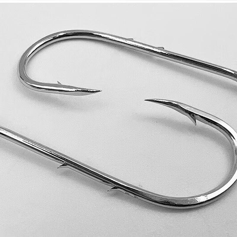 Gudaoxiang Carbon Steel Barbed Offset Big Game Fishing Hook