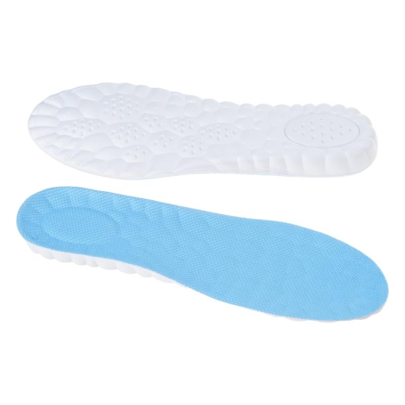4D Cloud Comfort Insoles With Memory Foam And Arch Support For Whole Day Walking Or Standing Foot Pains Relief Unisex