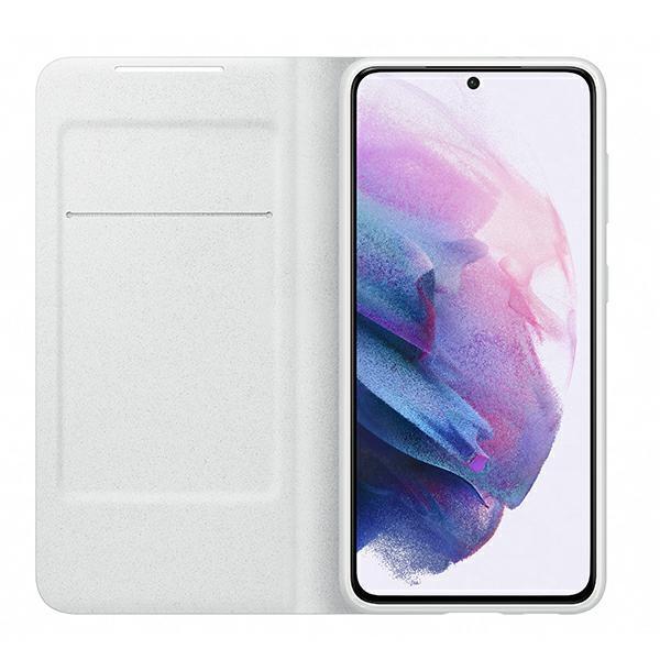 Samsung Case Ef-Ng996Pj S21+ G996Light Gray/Light Gray Led View Cover