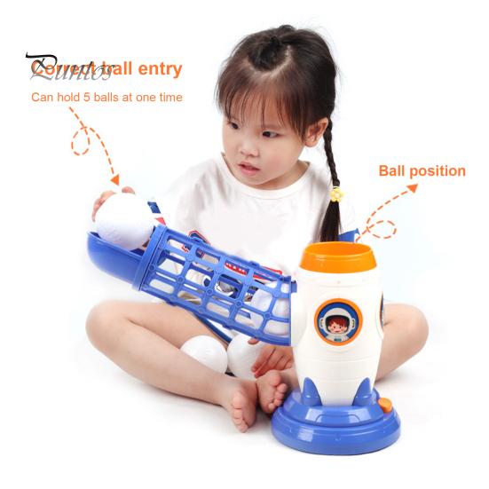 Youth Baseball Training Equipment Kids Pitching Machine Independent Simple Operation Sports Accessories Auto Release Battery Powered Trainer Supplies
