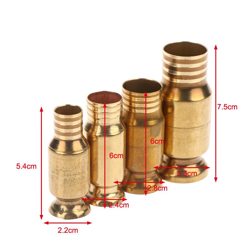 1Pc Copper Siphon Refueling Gas Siphon Pump Fuel Water Shaker Siphon Safety Self Priming Hose Flexible Siphon Connector