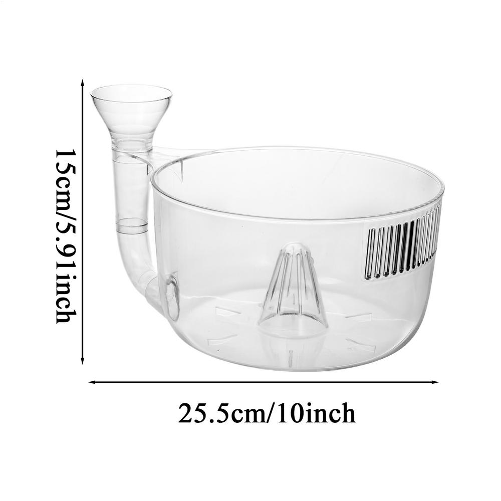 Automatic Washer Bowl Drain Basket Automatic fruit drain basket snail drain basket Fruit Washing Bowl fruit washing artifact