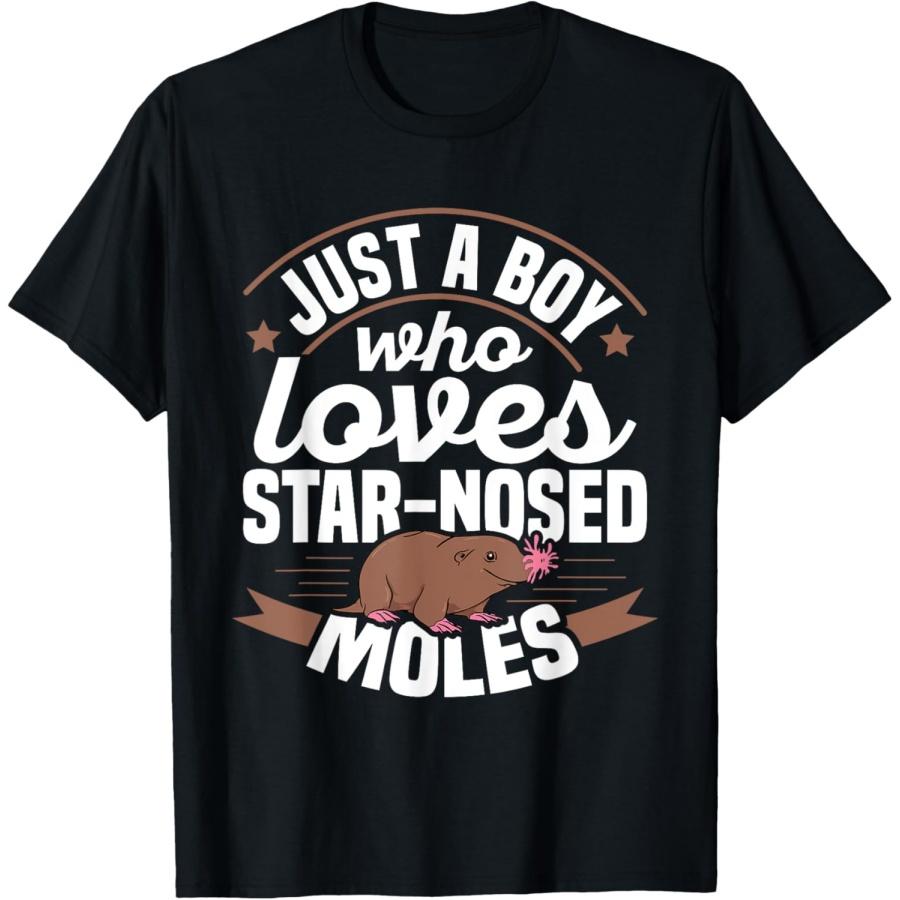 Kawaii Star-Nosed Moles Design for a Star Nosed Mole lover T-Shirt S