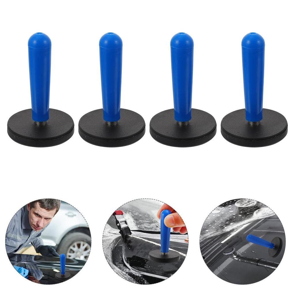 POPETPOP 8 Pcs Vinyl Installation Film Magnetic Grippers Car Vinyl Grippers Magnetic Holder Tint Tool