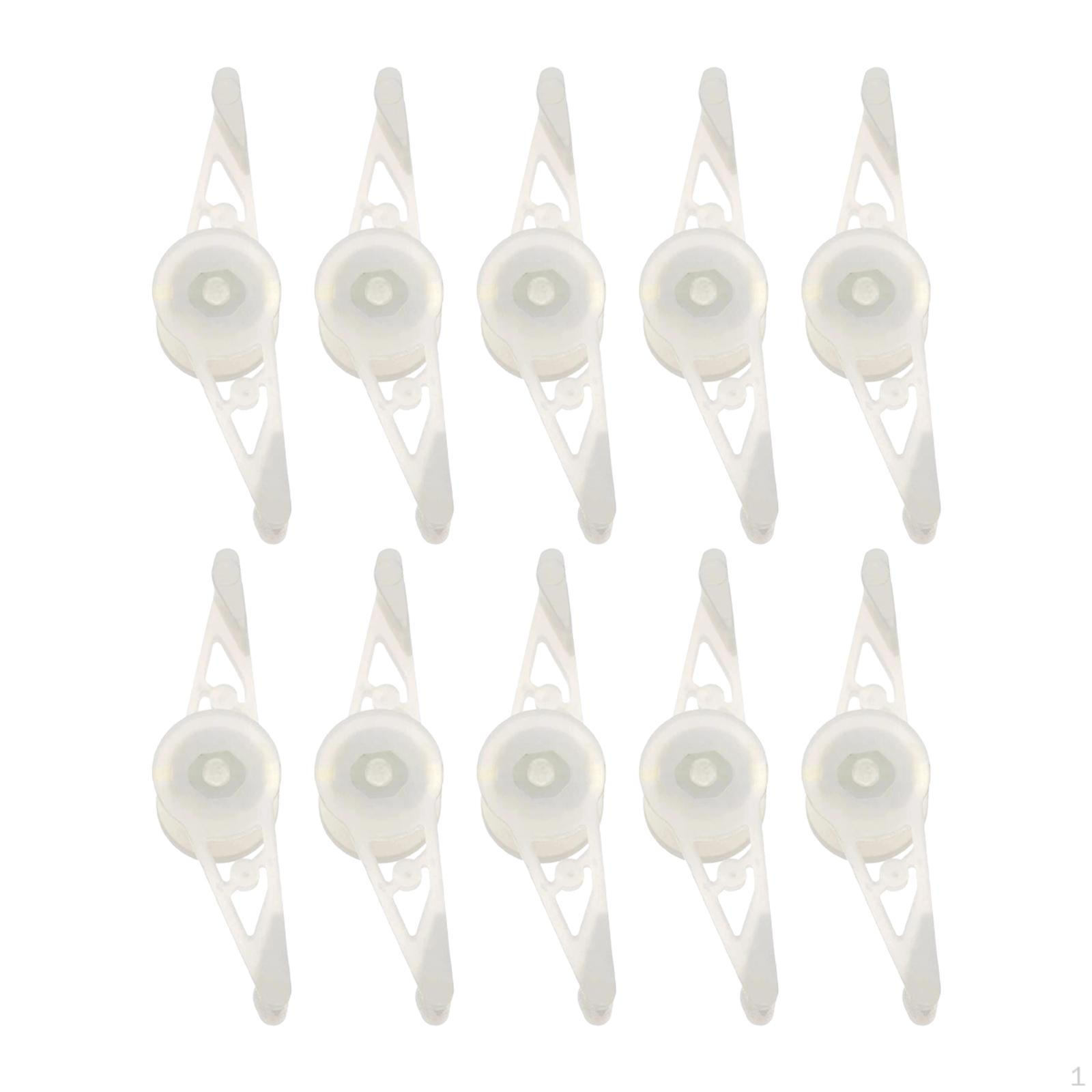 

Набор из 10 регулируемых клипс для формирования стеблей растений в садах